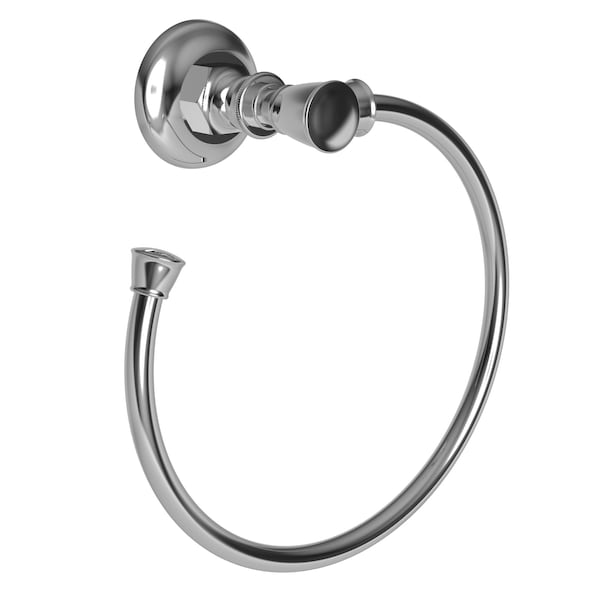 Newport Brass Towel Ring, Open in Matte White 40-10-52 - main